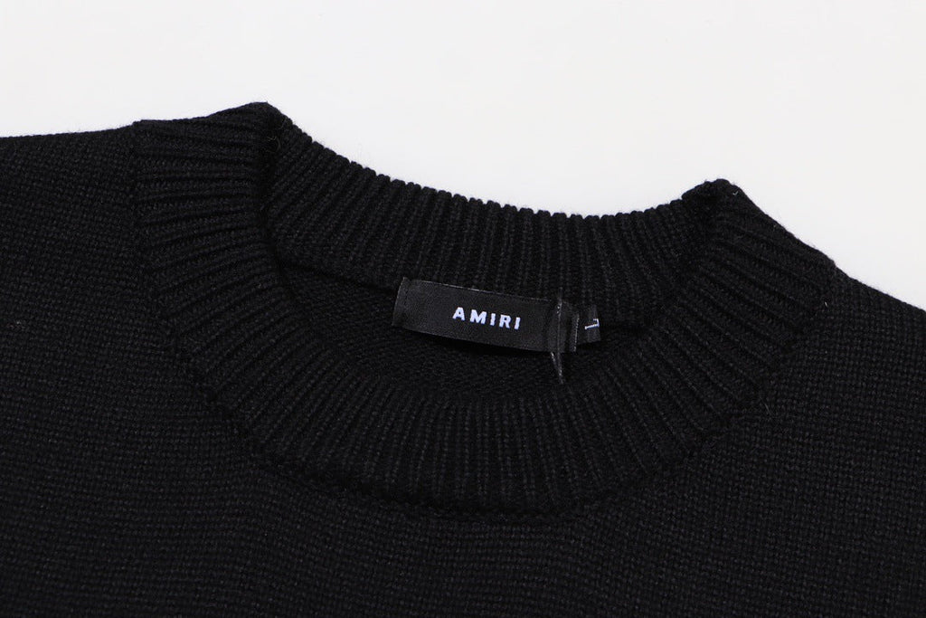 AMlRl Distressed Arts District Cotton  Sweaters